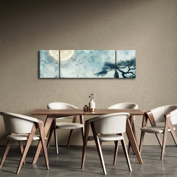 Obraz - Malba úplňku (170x50 cm)