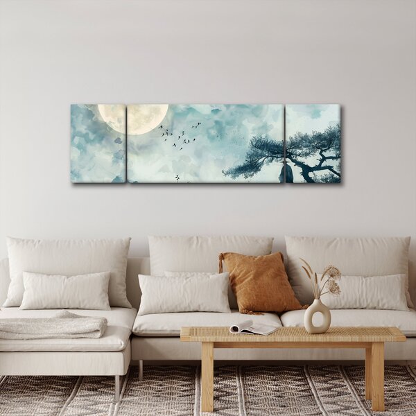 Obraz - Malba úplňku (170x50 cm)