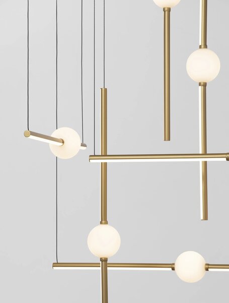 Rustikální lustr Acrobat 106 – LED
