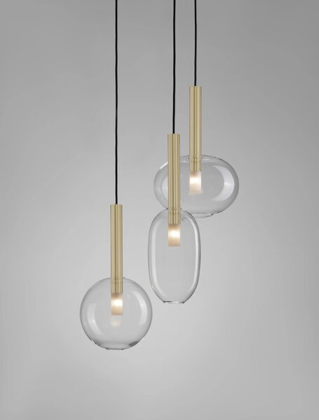Designový lustr Amelia 24 zlaté – G9