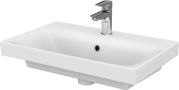 Cersanit Moduo umyvadlo 60x38 cm obdélníkový nábytkový bílá lesk K116-010