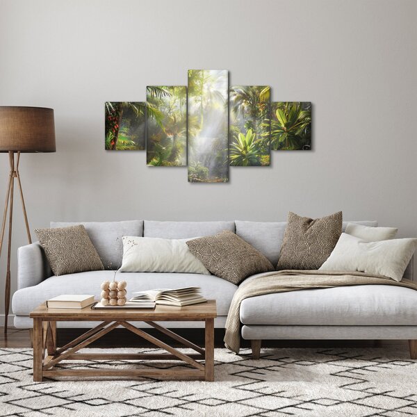Obraz - Tropický deštný prales (125x70 cm)