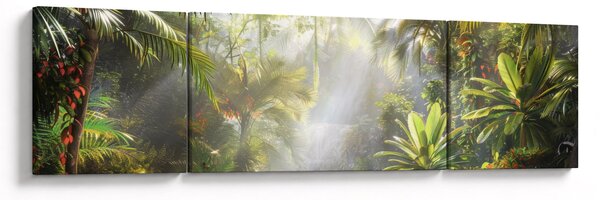 Obraz - Tropický deštný prales (170x50 cm)