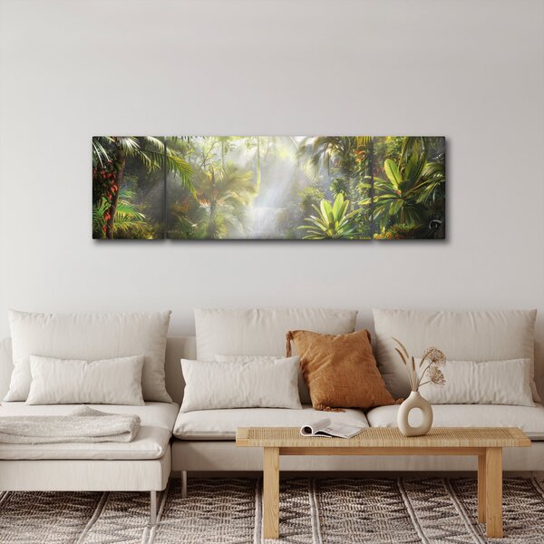 Obraz - Tropický deštný prales (170x50 cm)