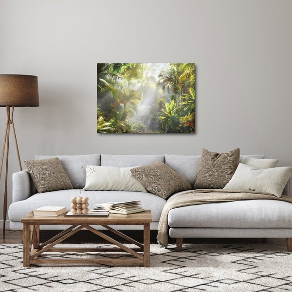 Obraz - Tropický deštný prales (70x50 cm)