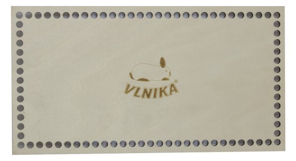 BELLATEX Dno - víko překližkové Natur 26x14 cm / otvory 6 mm