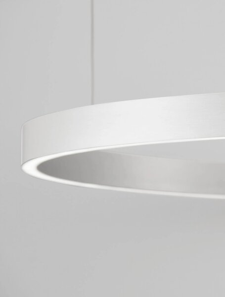 LED lustr Elowen 98 stříbrná – Šedá