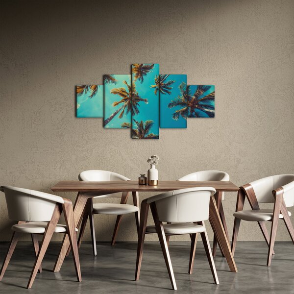 Obraz - Vysoké palmy (125x70 cm)