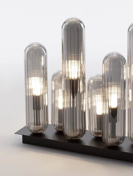 Designové stropní svítidlo Gustave D 6 Světla šedá