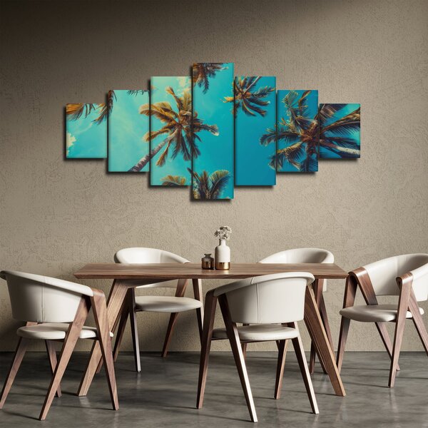 Obraz - Vysoké palmy (210x100 cm)