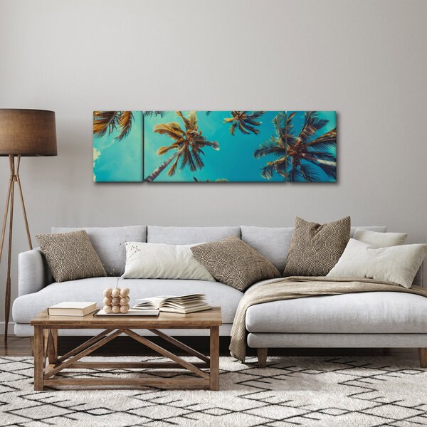 Obraz - Vysoké palmy (170x50 cm)
