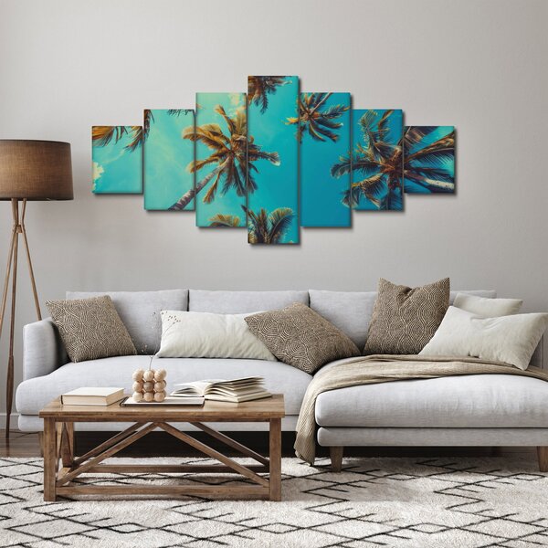 Obraz - Vysoké palmy (210x100 cm)