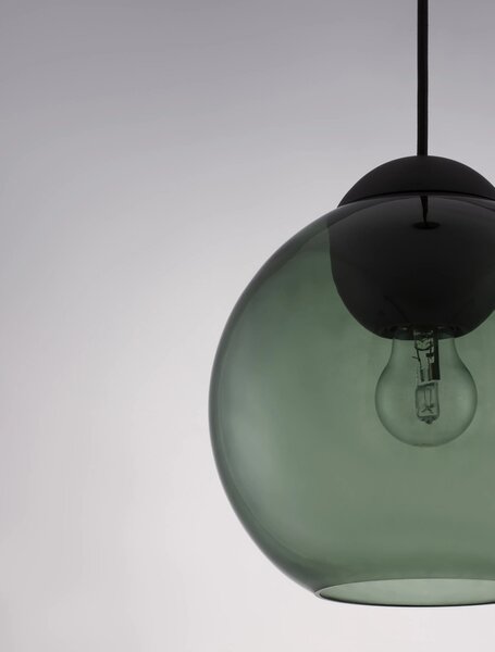Retro lustr Midori 24 zelená
