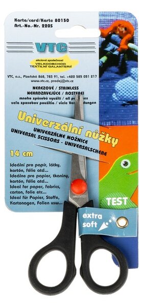 BELLATEX Nůžky univerzální Kovová 14 cm
