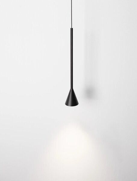 LED lustr Net černé – Černá
