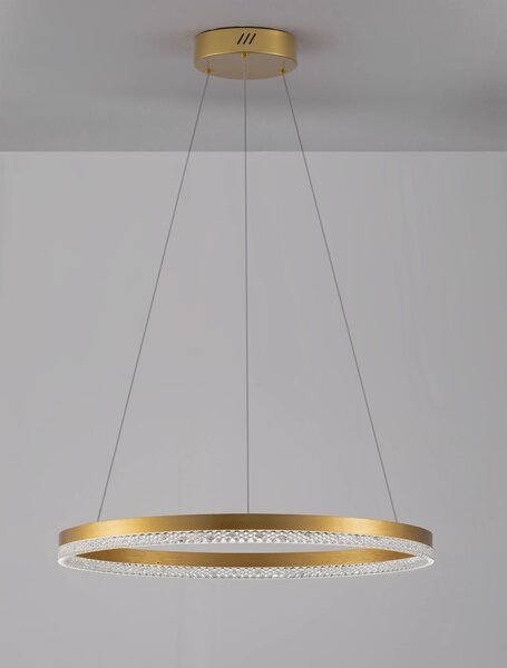 LED lustr Adria 60 zlaté – Zlatá