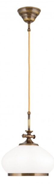 Orion HL_6-1269_Patina-Kabel/385 Závěsný lustr EMPIRE PATINA průměr 24cm