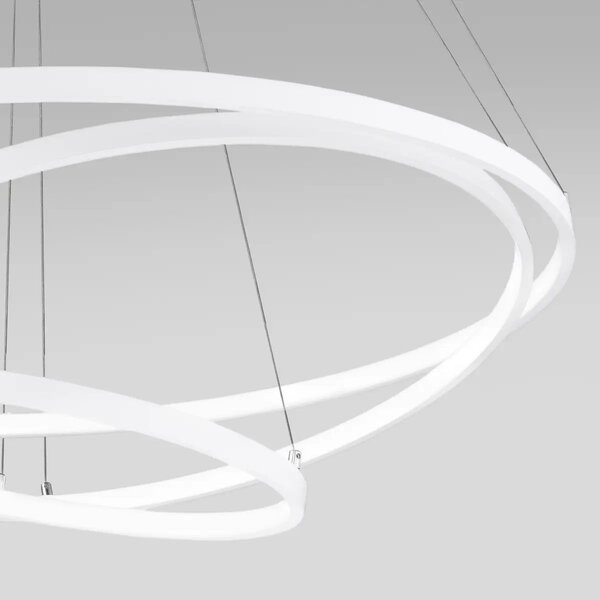 LED lustr na lanku Dea 2 stmívatelný – Bílá