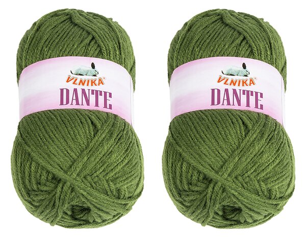 BELLATEX SET 2ks - Příze DANTE Zelená 100g / 160 m
