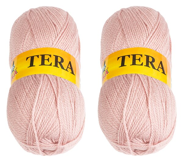 BELLATEX SET 2ks - Příze TERA Růžová 100g / 310 m