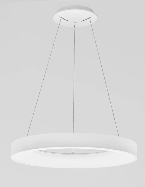 LED lustr Rando Thin 60 4000K bílé – Bílá