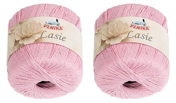BELLATEX SET 2ks - Příze LASIE Růžová 50g / 150 m