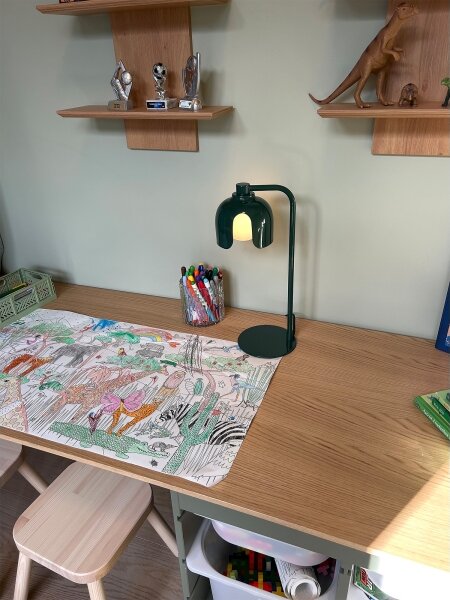 Osram - Stolní lampa DECOR COROLLE 1xG9/20W/230V zelená