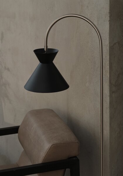 Osram - Stojací lampa DECOR WAIST 1xE27/40W/230V černá