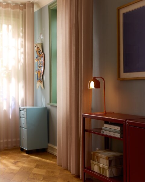 Osram - Stolní lampa DECOR COROLLE 1xG9/20W/230V červená