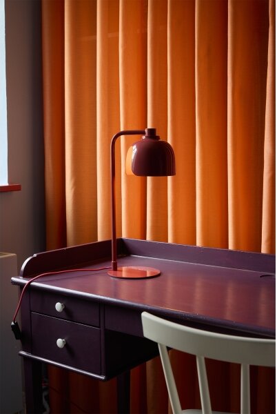 Osram - Stolní lampa DECOR COROLLE 1xG9/20W/230V červená