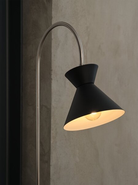 Osram - Stojací lampa DECOR WAIST 1xE27/40W/230V černá