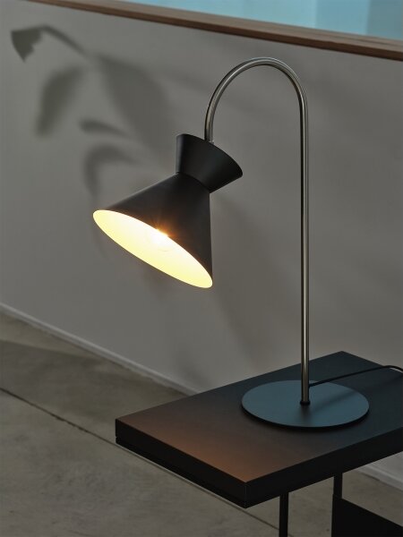 Osram - Stolní lampa DECOR WAIST 1xE27/40W/230V černá