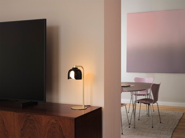 Osram - Stolní lampa DECOR COROLLE 1xG9/20W/230V černá/zlatá