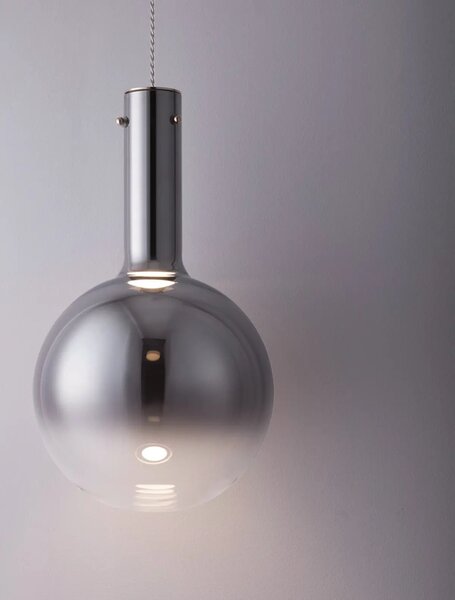 Designový lustr Entero smoky