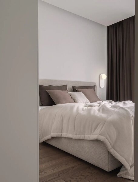 Designové nástěnné svítidlo Blob černá