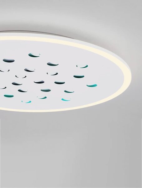 Moderní stropní svítidlo Astraeus RGB 60 s dálkovým ovládáním – 60 x 310 cm