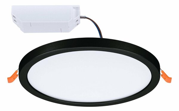 PAULMANN VariFit LED vestavné svítidlo Areo IP44 kruhové 175mm 3000K černá