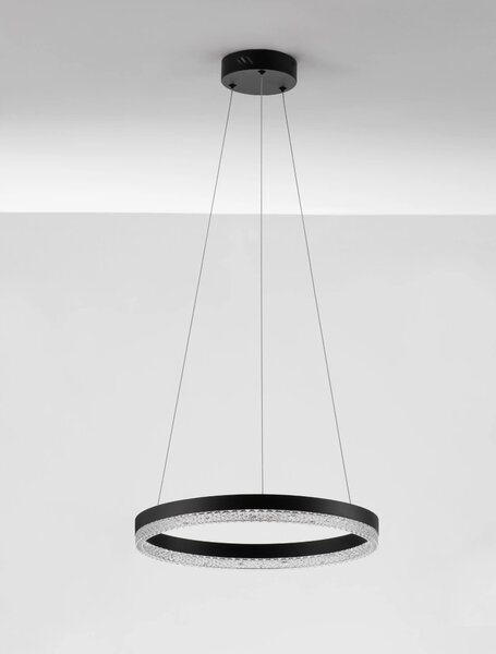 LED lustr Adria černá