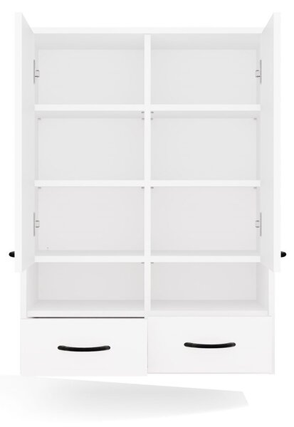 TP Living Horní závěsná koupelnová skříňka Nina 66 cm bílá