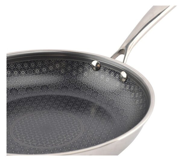 Nerezová pánev s nepřilnavým povrchem ø 25,5 cm Fusion – BonBistro