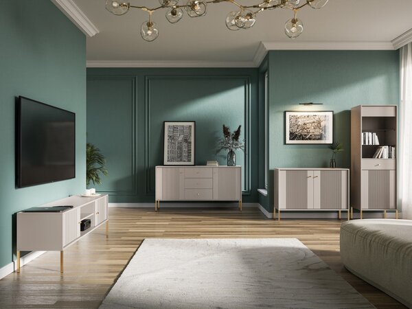 Vivaldi TV stolek Iseo II 154,5 cm kašmírový