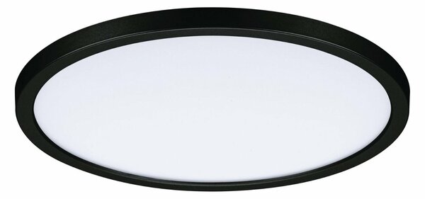 PAULMANN VariFit LED vestavné svítidlo Dim to Warm Areo IP44 kruhové 230mm 3 Step Dim to warm černá stmívatelné