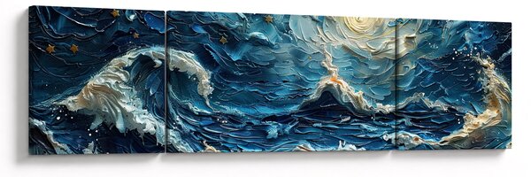 Obraz - Malba oblohy a moře (170x50 cm)