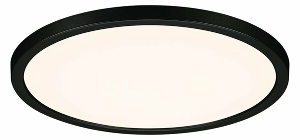 PAULMANN VariFit LED vestavné svítidlo Dim to Warm Areo IP44 kruhové 230mm 3 Step Dim to warm černá stmívatelné