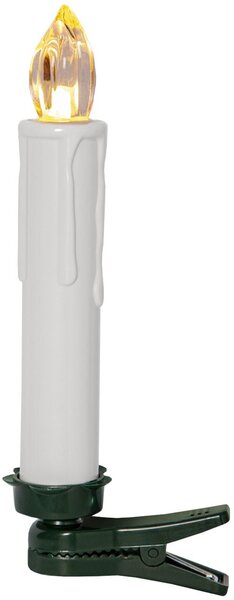Bezdrátové LED svíčky na stromeček Outdoor – 10 ks (+ ovladač)