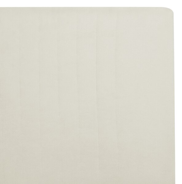 Postel Žinylka TALENCE 160 x 200 cm Světle béžová