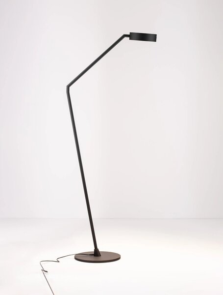 LED stmívatelná černá stojací lampa Afi