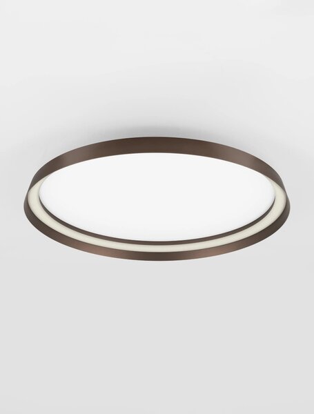 LED stmívatelné kávavé designové stropní svítidlo Ormi – 60 x 310 cm