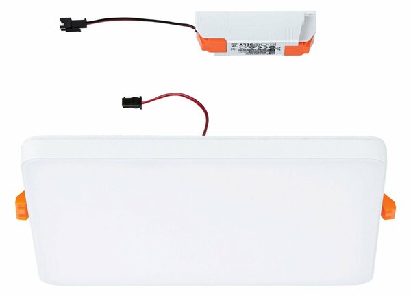 PAULMANN VariFit LED vestavné svítidlo Veluna Edge IP44 hranaté 160x160mm 3000K bílá