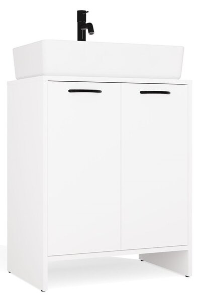 TP Living Skříňka pod umyvadlo s deskou Nina 60 cm bílá
